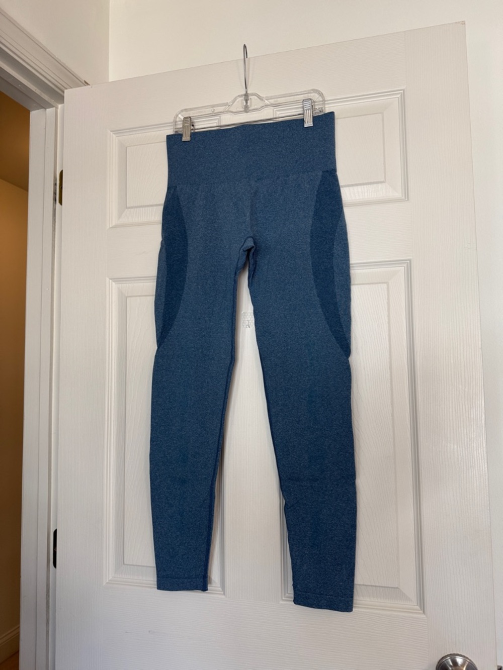 NVGTN Slate Blue Contour Seamless Leggings